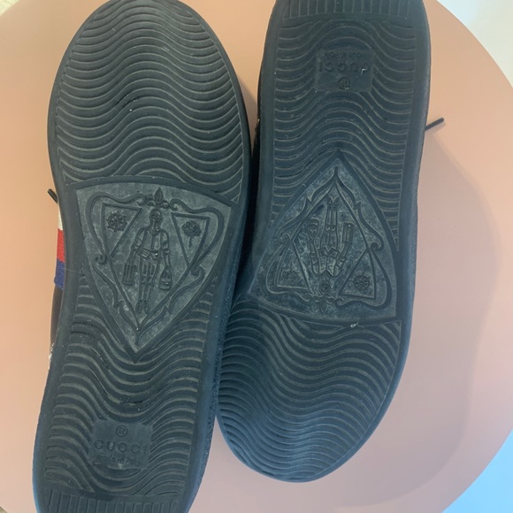 Gucci Black Star/Bee Red/White/Blue Sneaker - Picture 7 of 8